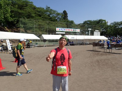 ５月１０日鹿沼さつきマラソン（栃木県）にて